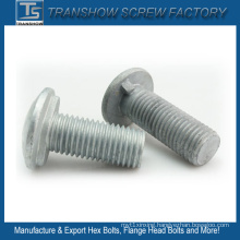 M16X60mm Dacromet Coated Round Head Fence Bolts